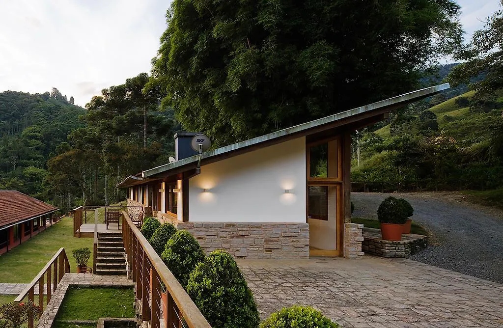 Campos do Jordão Casa No Haras Polana酒店 乡村民宿